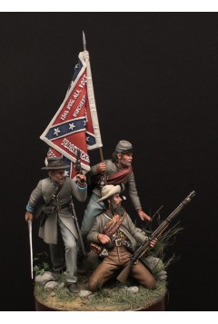MD 32, 15th Voluntarios de  Alabama , Little Round Top, Gettysbrug, 1863 (El kit se vende sin montar ni pintar)